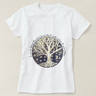 Baum und Wurzeln T-Shirt