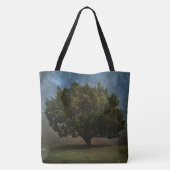 Baum unter den Sternen Tasche (Rückseite)