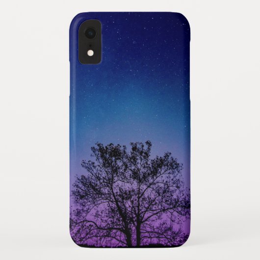 Baum unter Nacht Case-Mate iPhone Hülle (Rückseite)