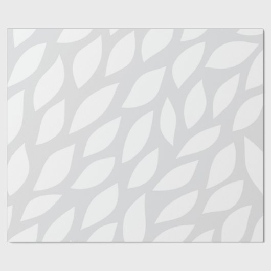 Baum verlassen geschenkpapier (Flach)