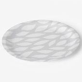 Baum verlassen pappteller (Schrägansicht)