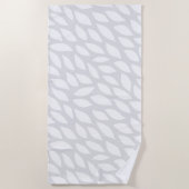 Baum verlassen strandtuch (Vorderseite)