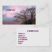 BAUM VISITENKARTE (Vorne/Hinten)