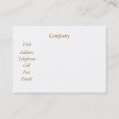 BAUM VISITENKARTE (Rückseite)