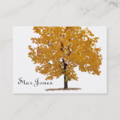 Baum-Visitenkarte Visitenkarte (Rückseite)