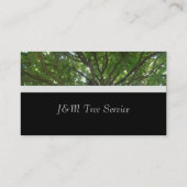 Baum-Visitenkarte Visitenkarte (Rückseite)