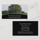 Baum-Visitenkarte Visitenkarte (Vorne/Hinten)