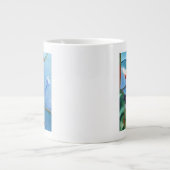 Baum voll von Vögeln 2012 Jumbo-Tasse (Vorderseite)