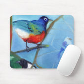 Baum voll von Vögeln 2012 Mousepad (Mit Mouse)