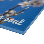 Baum von Blume inspirierend Schneidebrett (Ecke)