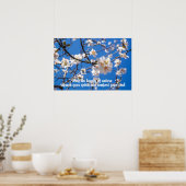 Baum von Blume inspirierendes Poster (Küche)