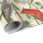 "Baum von Grosbeak" (Vögel) giftwrap Geschenkpapier (Rolleneckpunkt)
