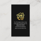 Baum von Handyman-Tools Visitenkarte (Rückseite)