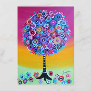 Baum von Leben-Bar-Schläger Mitzvah Einladungen