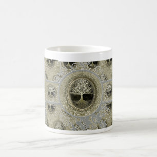 Baum von Leben-Einfachheit Kaffeetasse