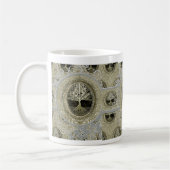 Baum von Leben-Einfachheit Kaffeetasse (Links)