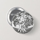 Baum von Leben-Erde Button (Vorne & Hinten)