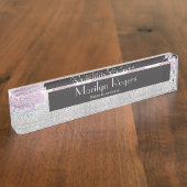 Baum von Leben-Leichtigkeit Namensplakette (Seite)