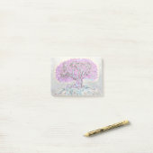 Baum von Leben-Leichtigkeit Post-it Klebezettel (Auf Schreibtisch)