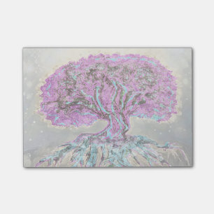 Baum von Leben-Leichtigkeit Post-it Klebezettel