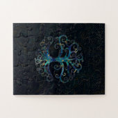 Baum von Leben Marmor und Gold Puzzle (Horizontal)