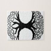 Baum von Leben Yggdrasil Skandinavier wicca Puzzle (Horizontal)