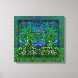 Baum von LebenThankfulness Leinwanddruck