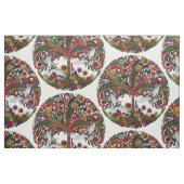 Baum von Lebenweiß Stoff (Fat Quarter (45,7 x 55,9 cm))