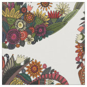 Baum von Lebenweiß Stoff (Nahaufnahme)