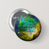 Baum von LebenWellness Button (Vorne & Hinten)