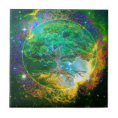 Baum von LebenWellness Fliese (Vorderseite)