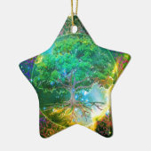 Baum von LebenWellness Keramik Ornament (Links)
