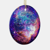 Baum von LebenWellness Keramikornament (Rechts)