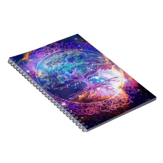 Baum von LebenWellness Notizblock (Rechte Seite)