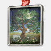Baum von Träumen 1994 Silbernes Ornament (Links)