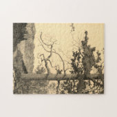 Baum, Wasserweg, Naturschutzgebiet Berge Puzzle (Horizontal)