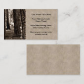 BAUM-WEG VISITENKARTE (Vorne/Hinten)