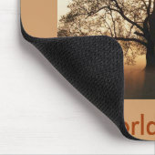 Baum, Weltfrieden Mousepad (Ecke)