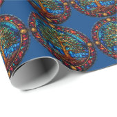 Baum-Wrapping Paper Geschenkpapier (Rolleneckpunkt)