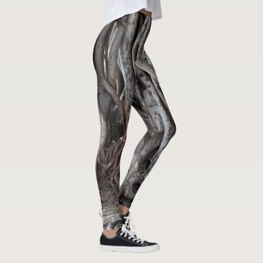 Baum-Wurzeln Leggings (Rechts)