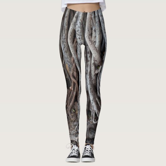 Baum-Wurzeln Leggings (Vorderseite)