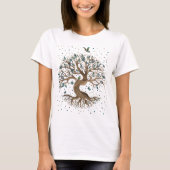 Baum - Yggdrasil T-Shirt (Vorderseite)