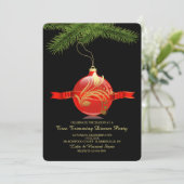 Baum-Zutat-Party Einladung (Stehend Vorderseite)