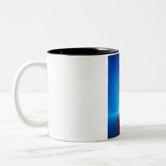 Baum Zweifarbige Tasse (Links)