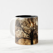 Baum Zweifarbige Tasse (Vorderseite Links)