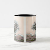 BAUM ZWEIFARBIGE TASSE (Mittel)