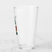 Baum-Zwergen-Bierglas Glas (Links)