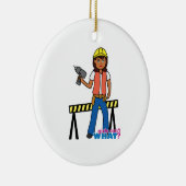 Baumädchen Keramikornament (Rechts)