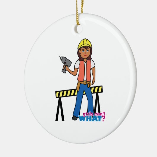 Baumädchen Keramikornament (Links)