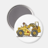 Baumagnete für den Erdbewegungspanal Magnet (Vorderseite/Rückseite)